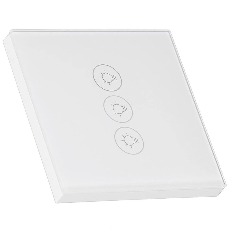 woobles Smart Wall touch switch, easy to use to prevent scratches WiFi touch switch for Tuya - Image 4